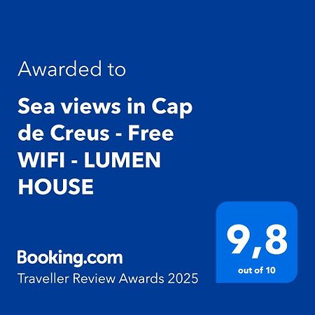 Sea Views In Cap De Creus - Free Wifi - Lumen House Villa El Port De La Selva Екстериор снимка